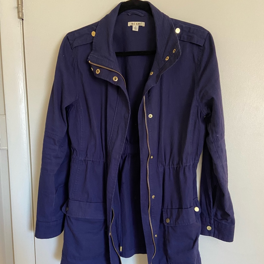 Navy Blue Field Jacket L